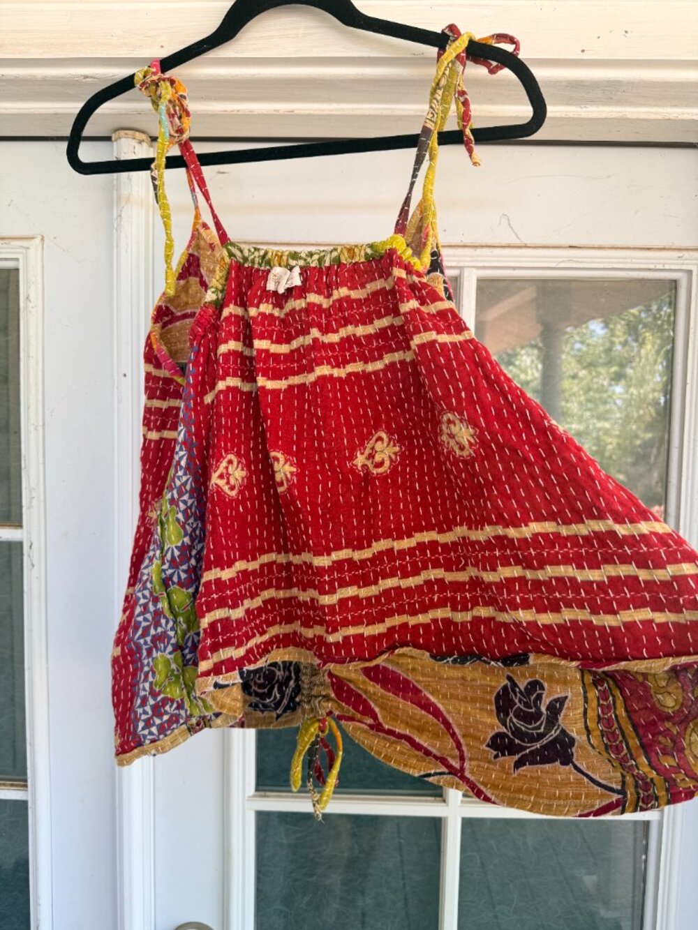 REVERSIBLE Kantha Bae Butterfly Tank Top - Picture 4 of 4